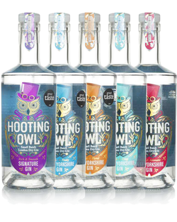 Hooting Owl Taste of Yorkshire Gin 20cl Selection