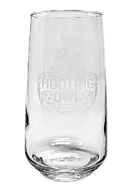 Hooting Owl Gin Glass (Personalised - Engraved)